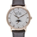 Blancpain Villeret 6263-3642A-55B with white dial and 18ct rose gold case