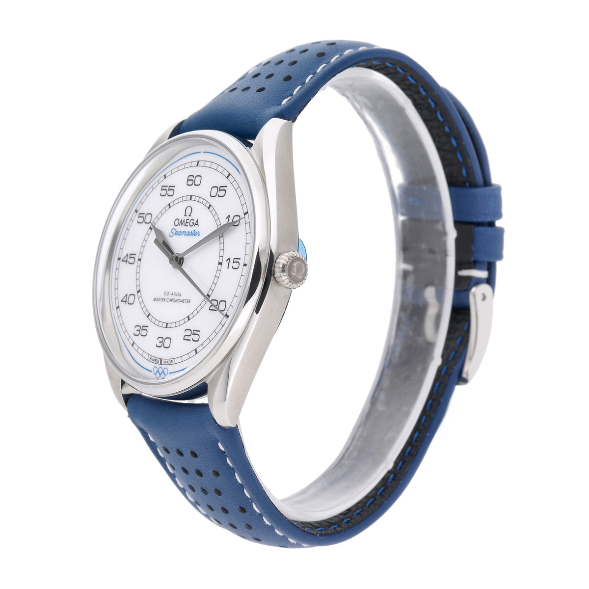 Omega Olympic Set 522.32.40.20.04.001 with white dial and steel case - product image 4