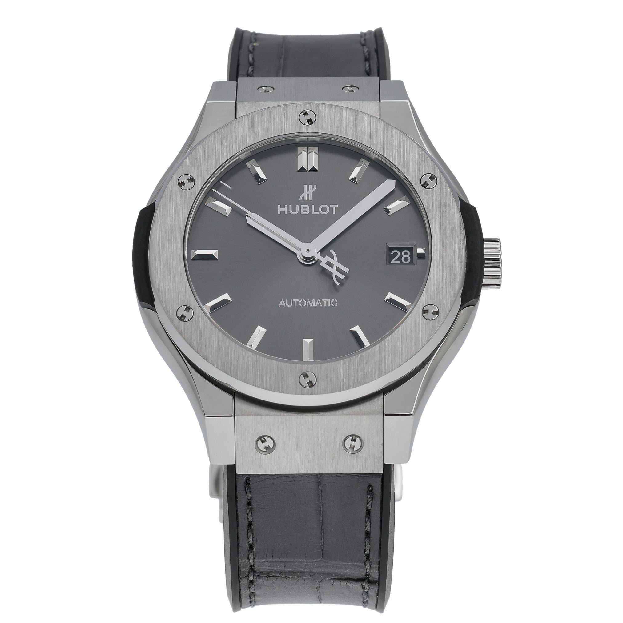 Hublot Classic Fusion Titanium 565.NX.7071.LR with grey dial and titanium case - product image 2