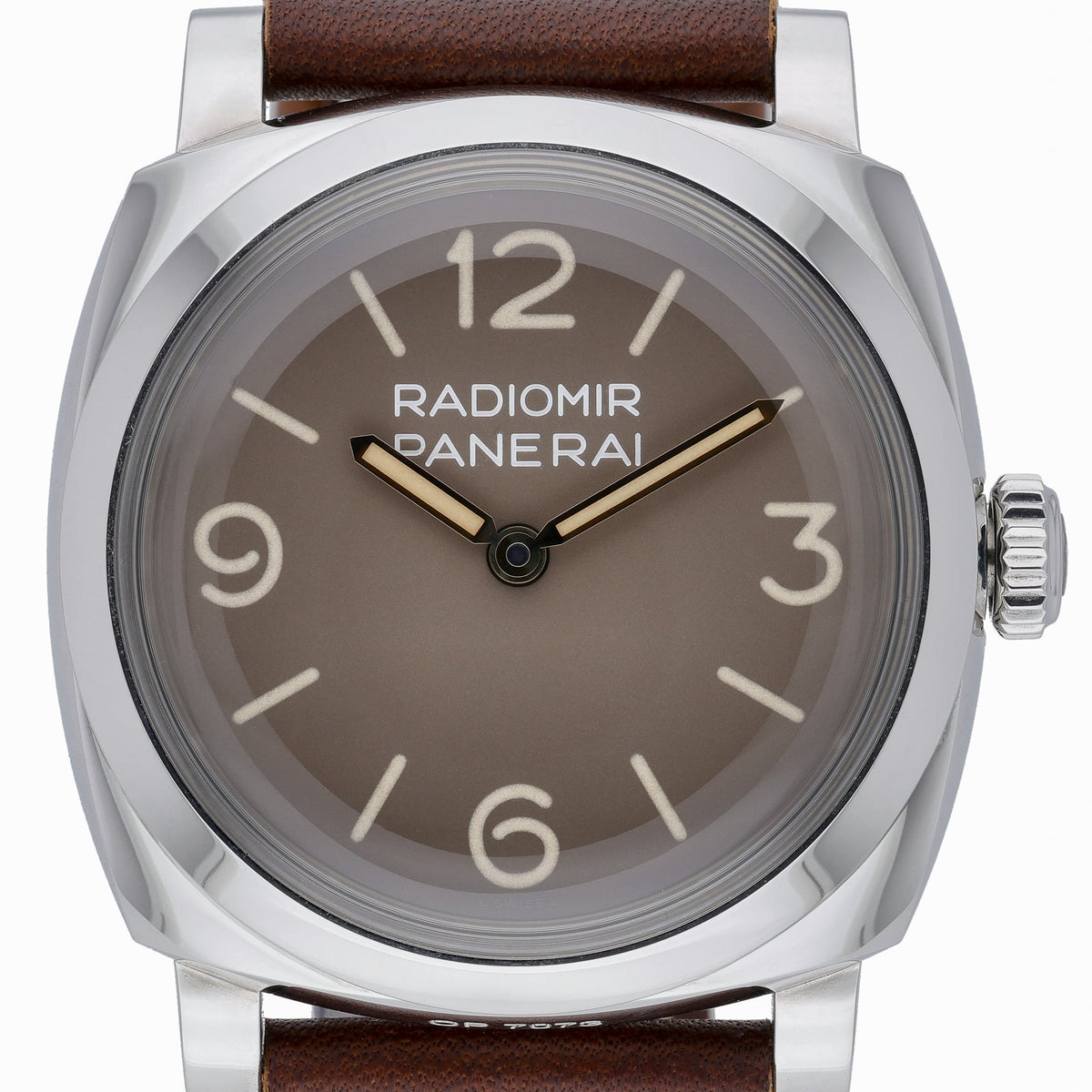Panerai Radiomir PAM00662 with brown dial and steel case