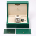 Rolex Oyster Perpetual 124300 with silver dial and oystersteel case