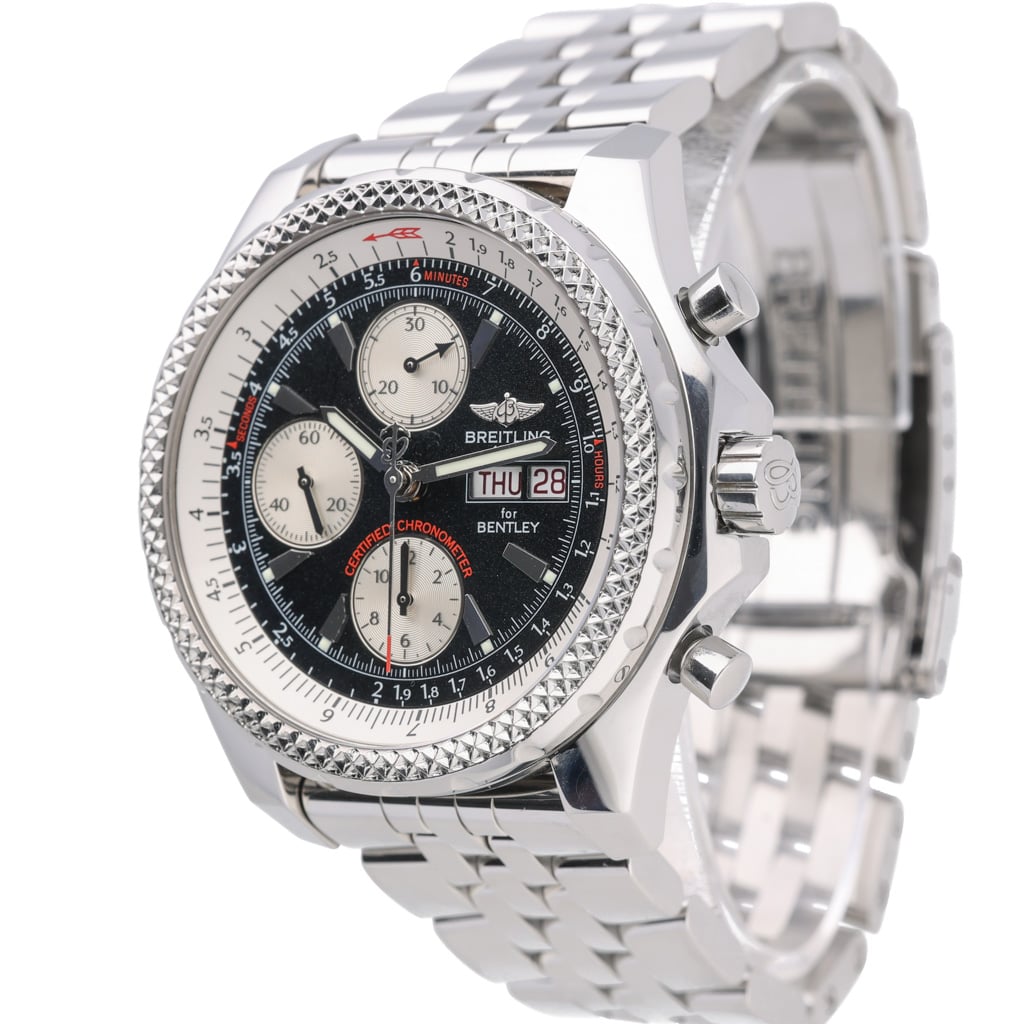 Breitling Bentley GT A13362 with black dial and steel case - product image 4