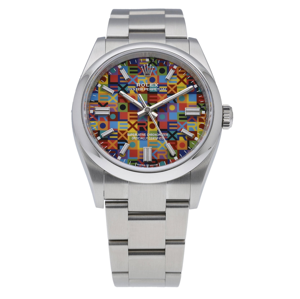 Rolex Rolex Oyster Perpetual 36 126000 with multicoloured jubilee motif dial and oystersteel case - product image 3