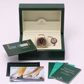 Rolex Yacht-Master 40 16628 with tahitian dial and 18ct yellow gold case