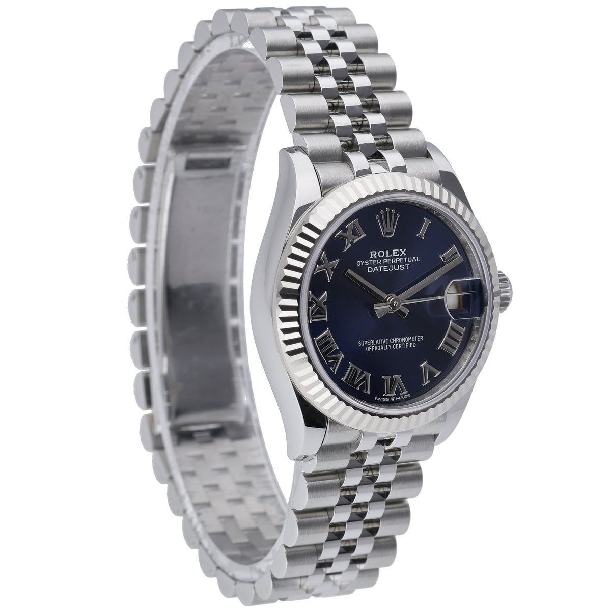 Rolex Datejust 278274 with blue dial and steel & white gold case - product image 4