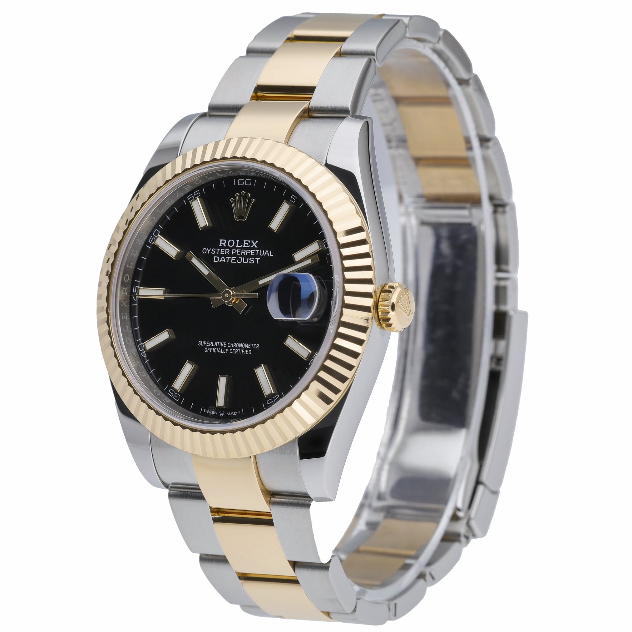 Rolex Datejust 41 126333 with black dial and steel & yellow gold case - product image 3