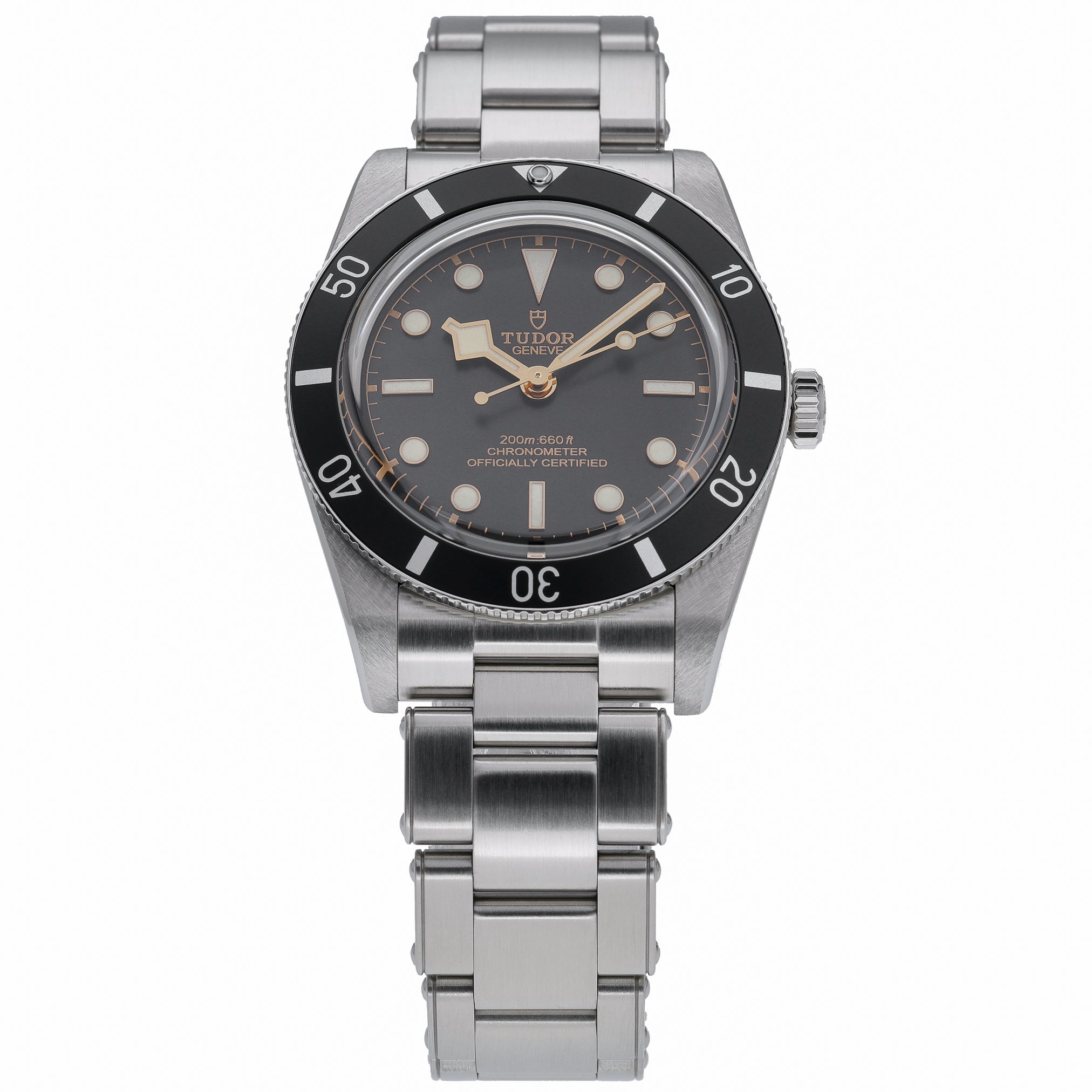 Tudor Black Bay 54 M79000N-0001 with black dial and steel case - product image 2