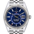 Rolex Sky-Dweller 326934 with blue dial and steel & white gold case