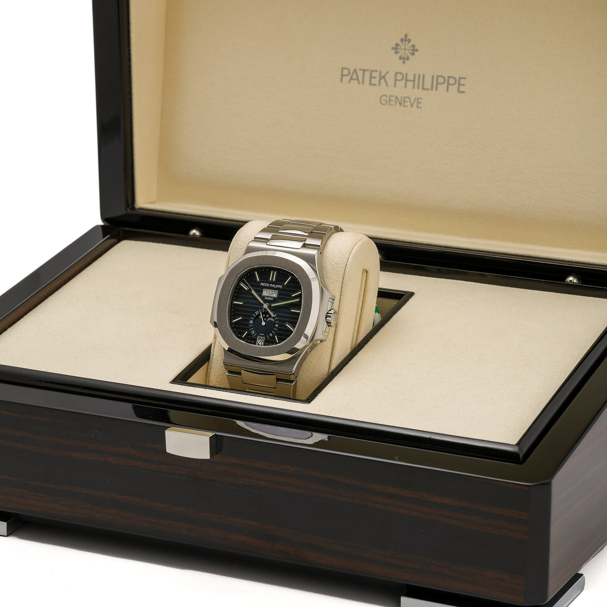 Patek Philippe Nautilus 5726/1A-014 with blue dial and steel case