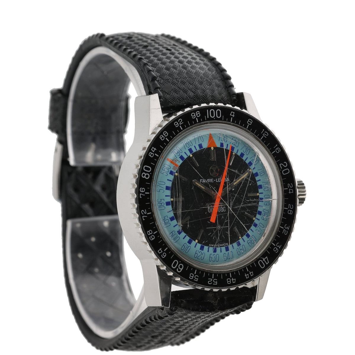 Favre-Leuba Bivouac 53203 with black dial and steel case - product image 4