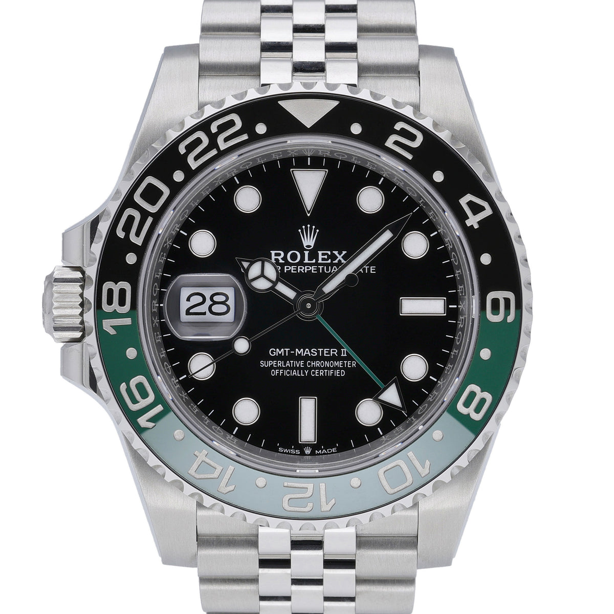 Rolex GMT-Master II 126720VTNR with black dial and oystersteel case