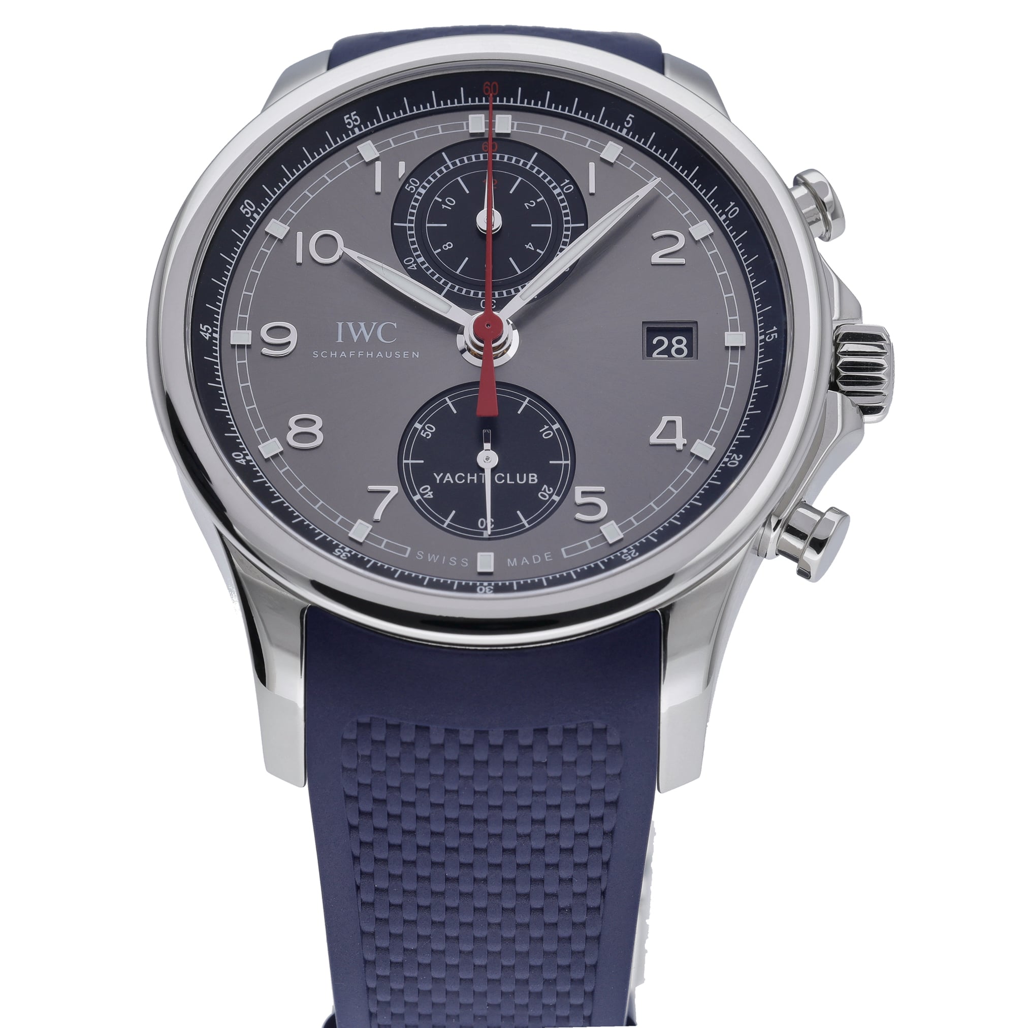IWC Yacht Club Chronograph IW390503 with grey dial and steel case - product image 2