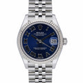 Rolex Datejust 31 278274 with blue roman dial and steel & white gold case