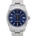Rolex Rolex Oyster Perpetual 34 124200 with blue dial and oystersteel case