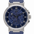 Breguet Marine 5527BB/Y2/5WV with blue dial and 18ct white gold case