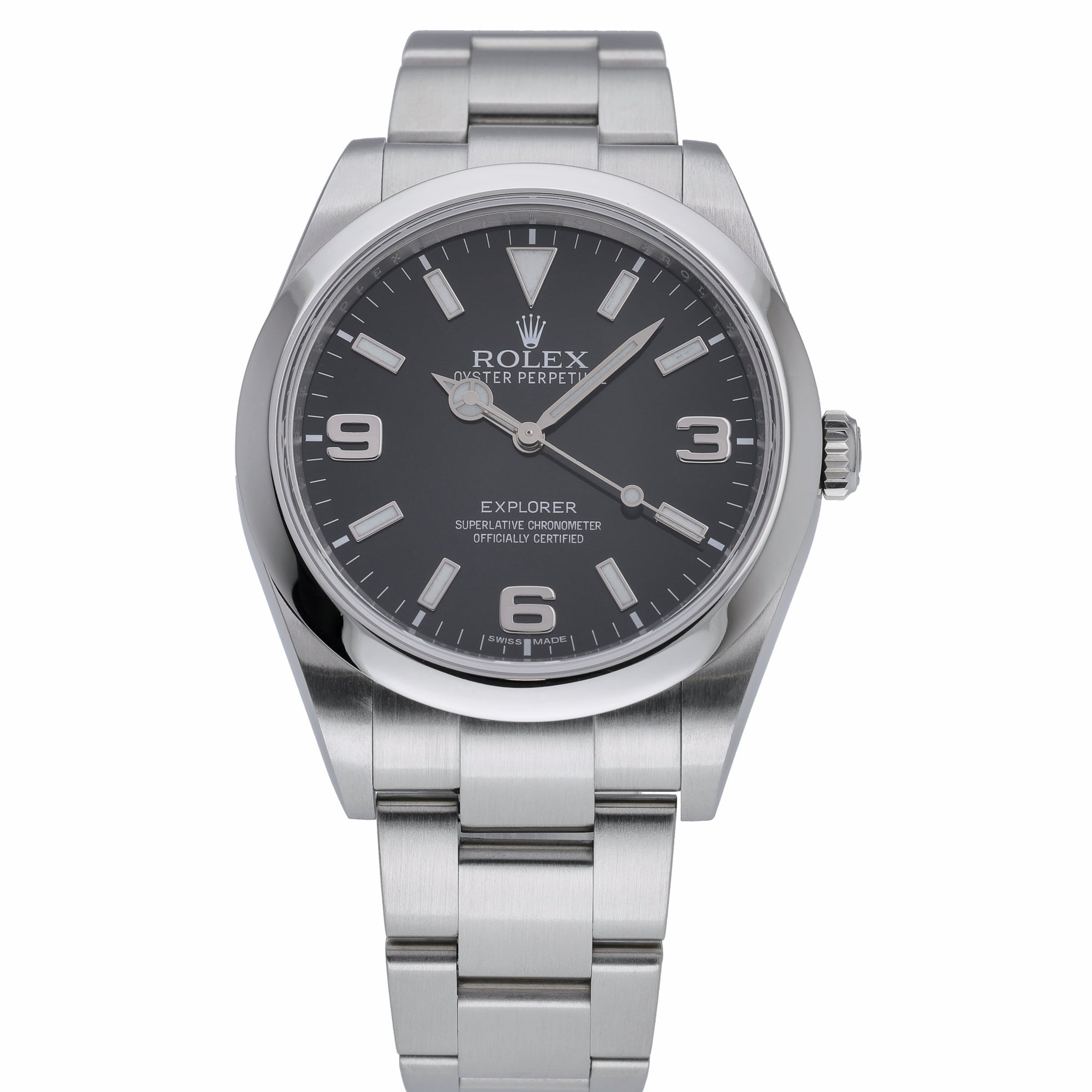 Rolex Explorer 214270 with black dial and oystersteel case - product image 2