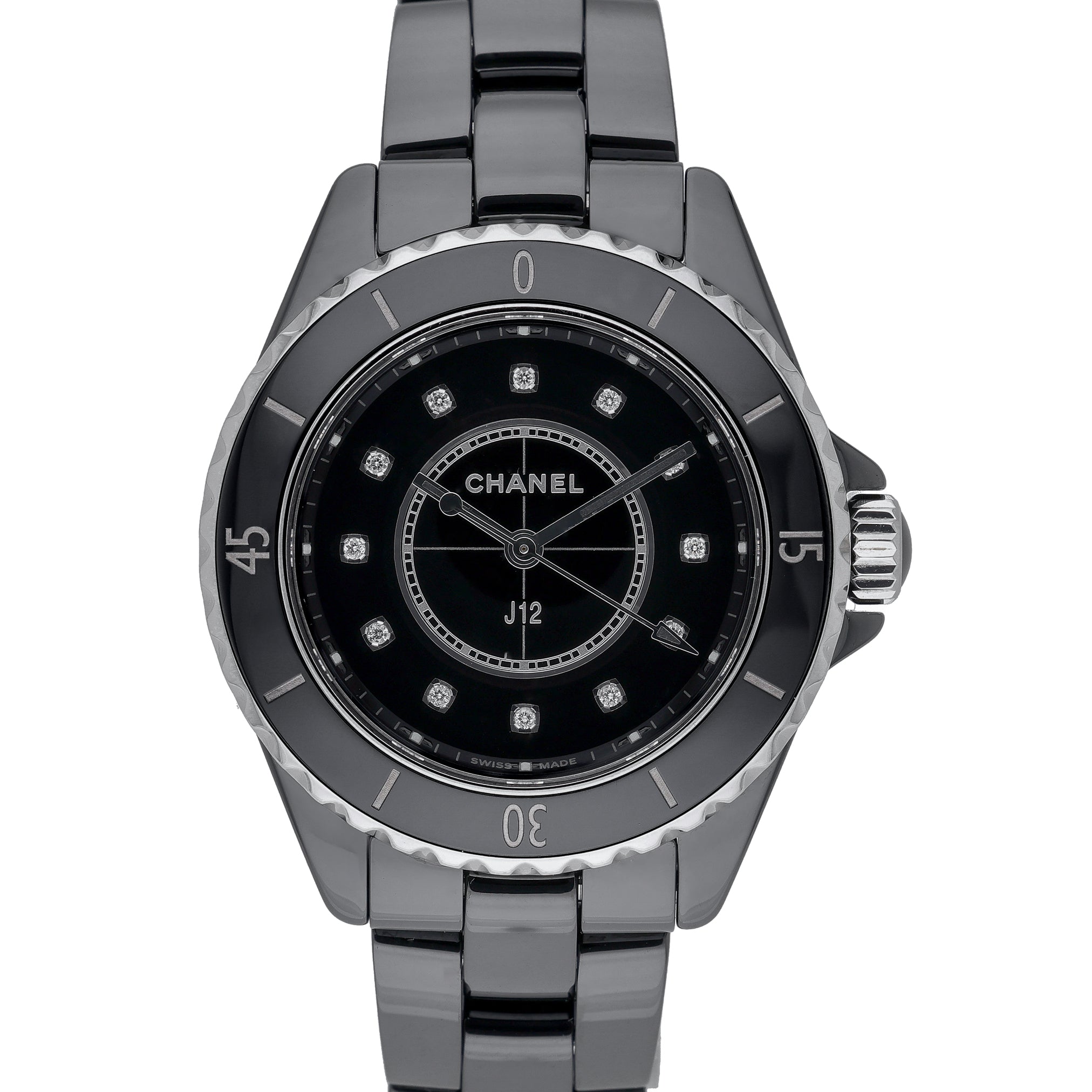 Chanel J12 H5701 with black dial and ceramic case