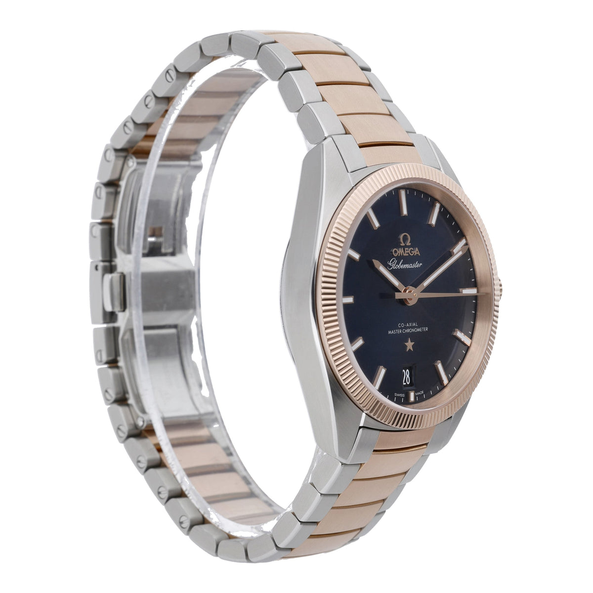 Omega Constellation Globemaster 130.20.39.21.03.001 with blue dial and steel & rose gold case - product image 4