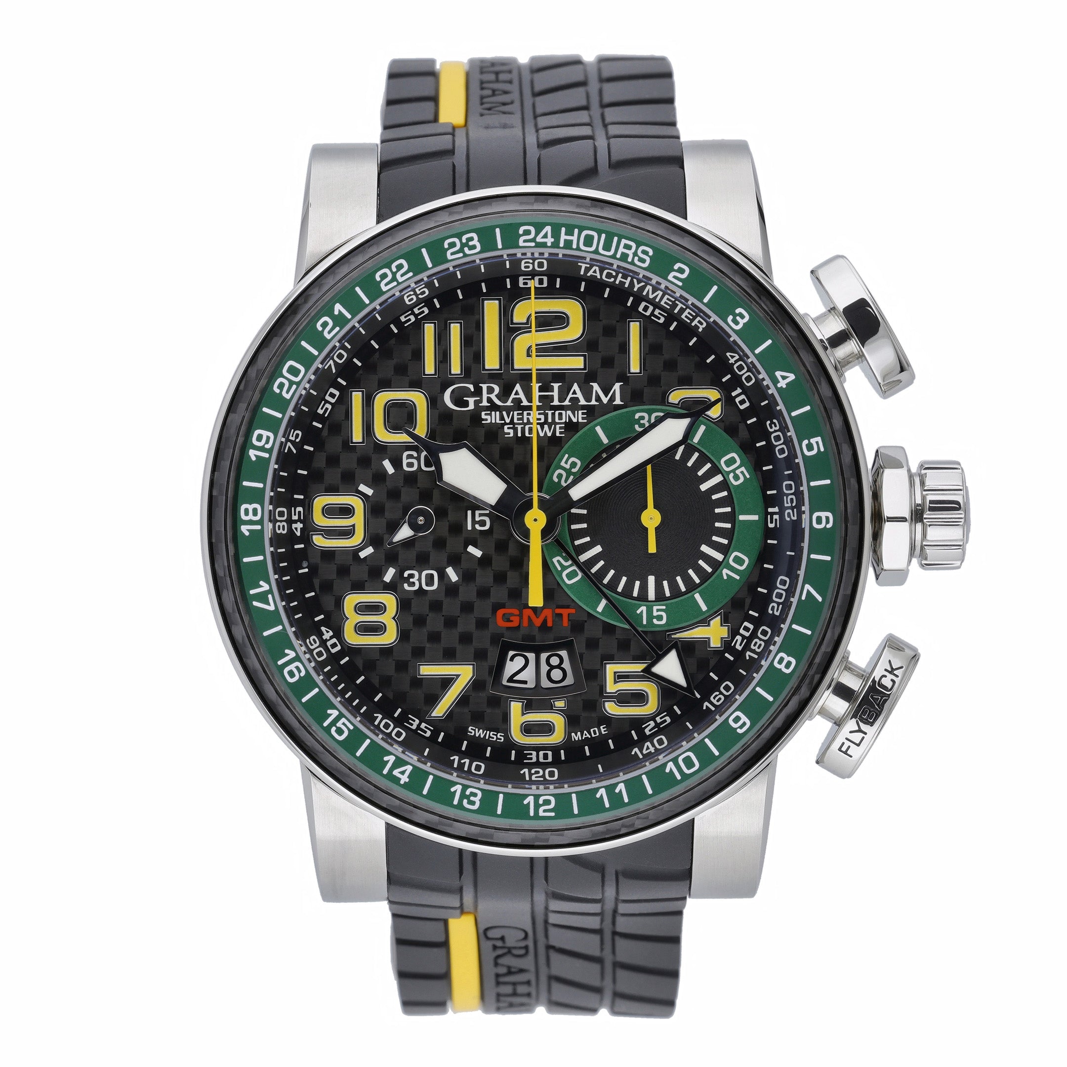 Graham Stowe GMT 2BLCH-0 with black dial and steel case - product image 2