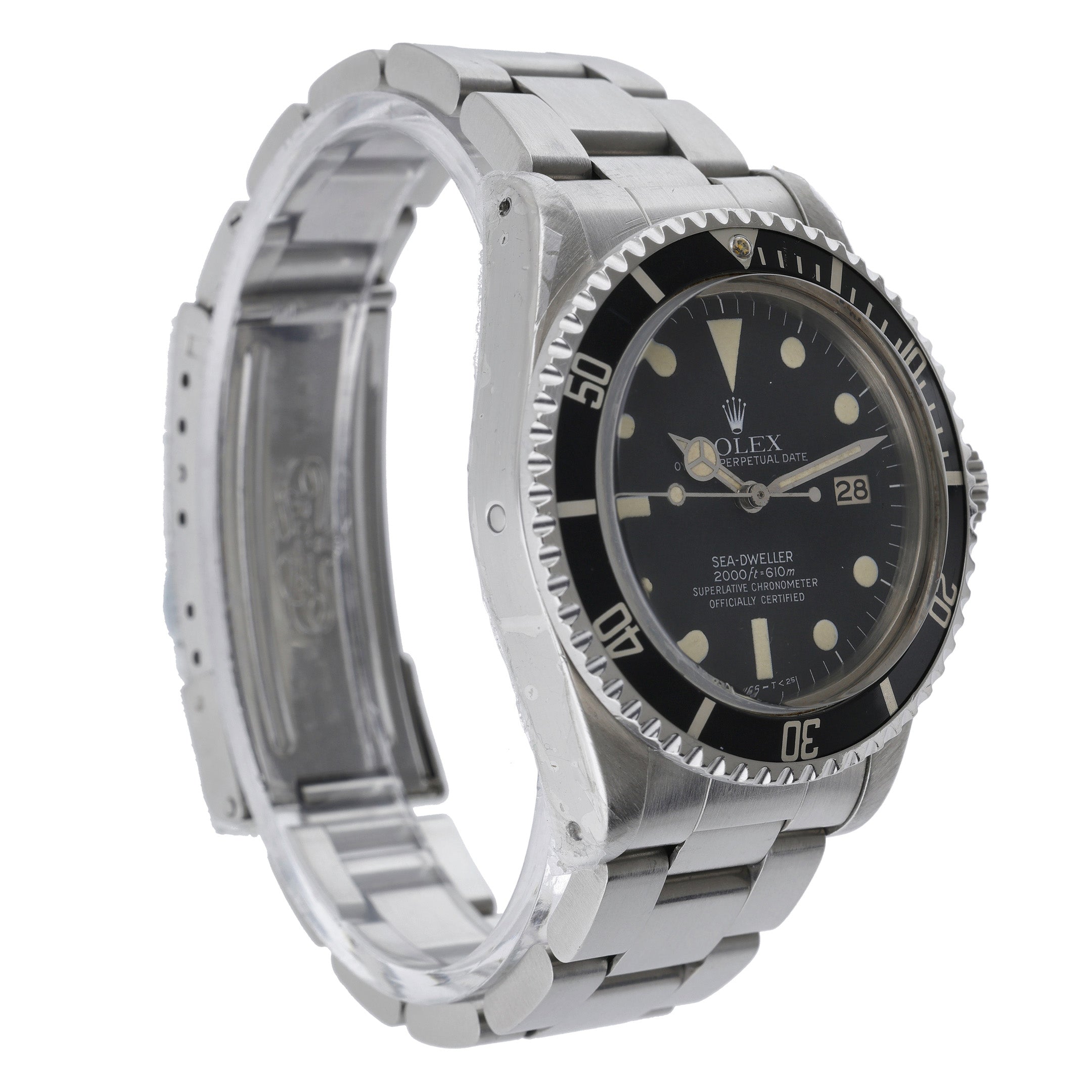 Rolex Sea-Dweller 1665 with black dial and steel case - product image 4