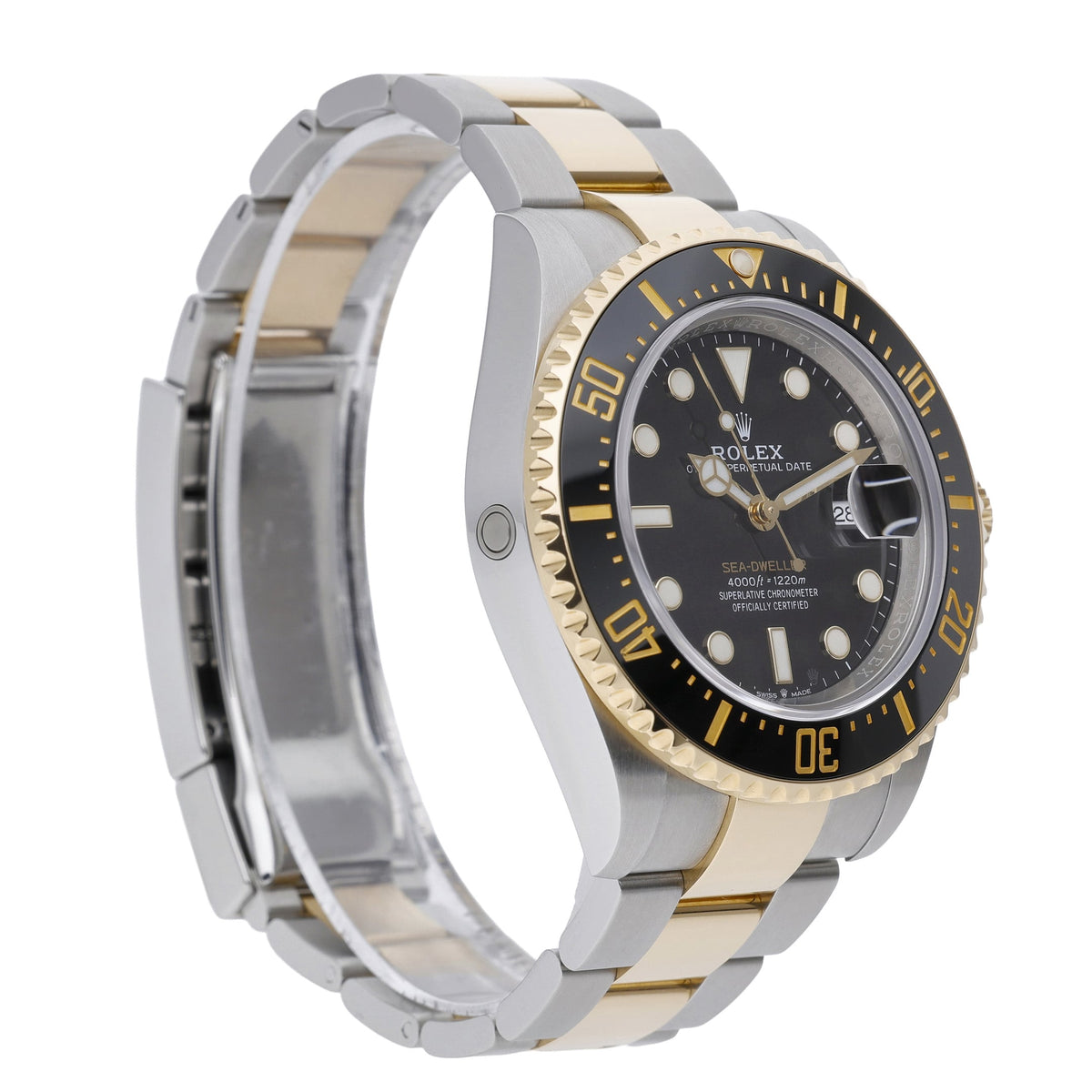 Rolex Sea-Dweller 126603 with black dial and steel & yellow gold case - product image 4