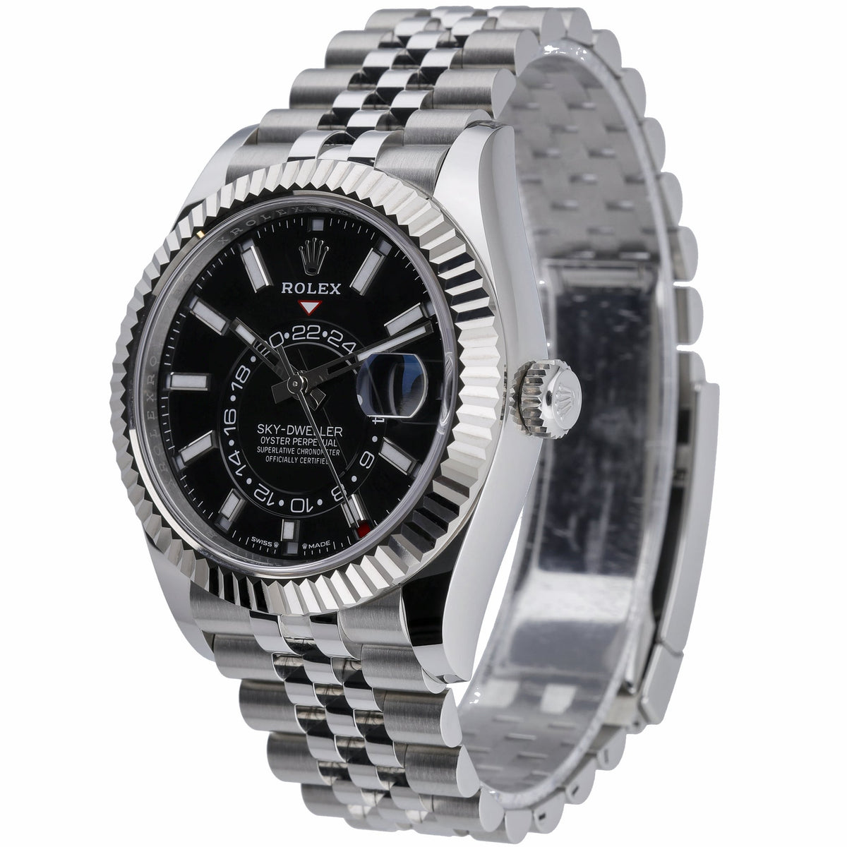 Rolex Sky-Dweller 336934 with black dial and steel & white gold case - product image 3