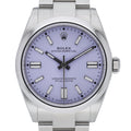 Rolex Rolex Oyster Perpetual 41 134300 with lavender dial and oystersteel case