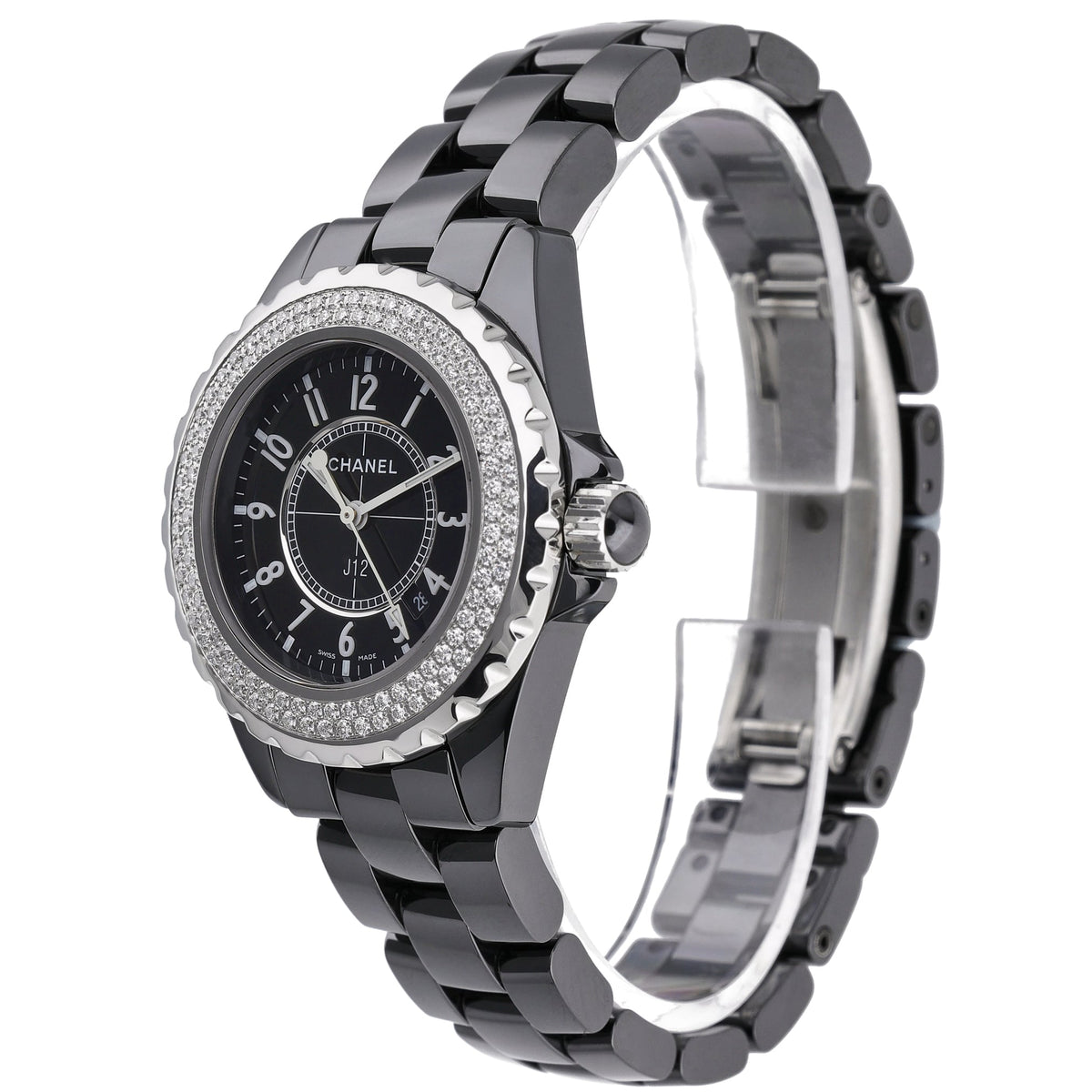 Chanel J12 H0949 with black dial and ceramic case - product image 4