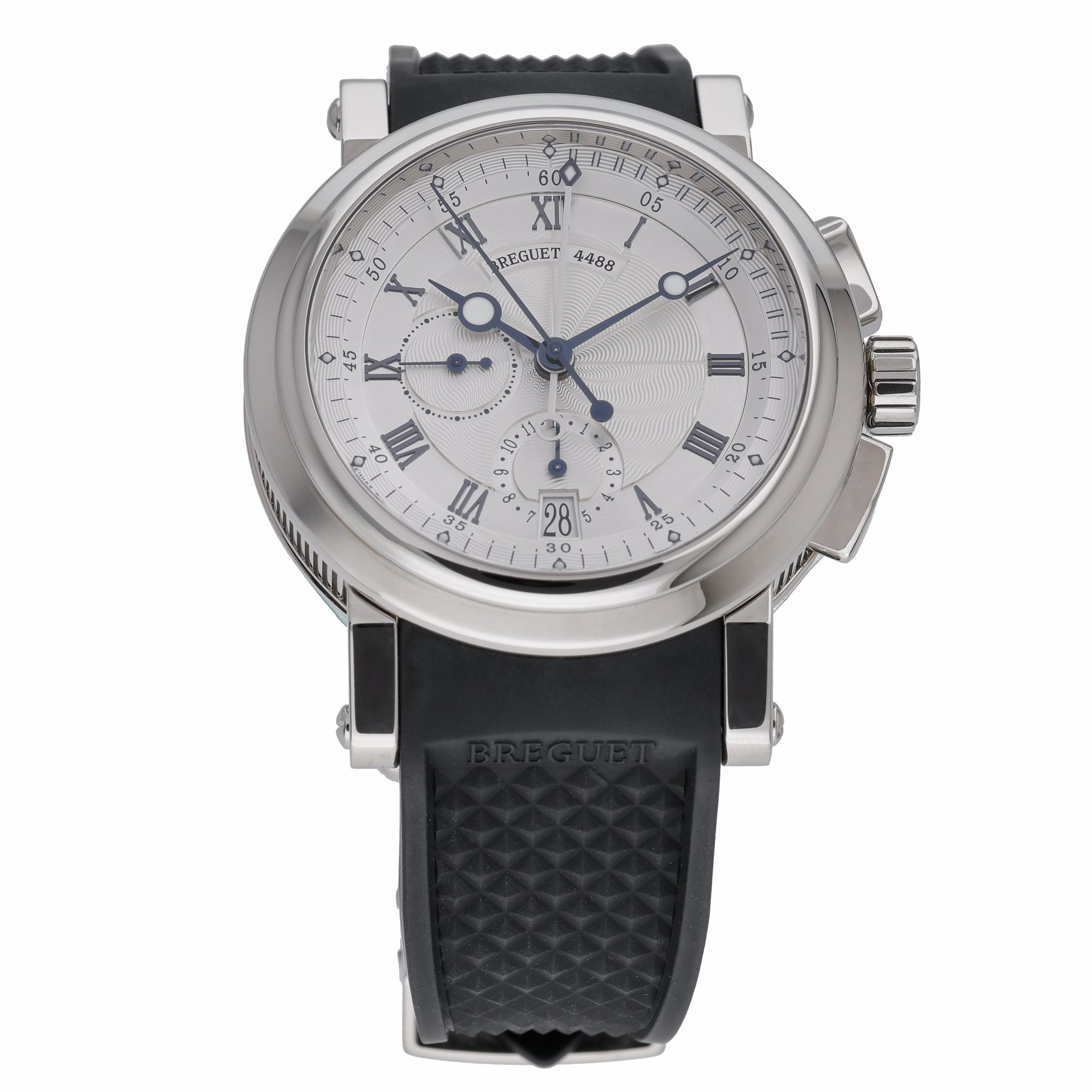 Breguet Marine 5827/BB/125/ZU with silver dial and 18ct white gold case - product image 2