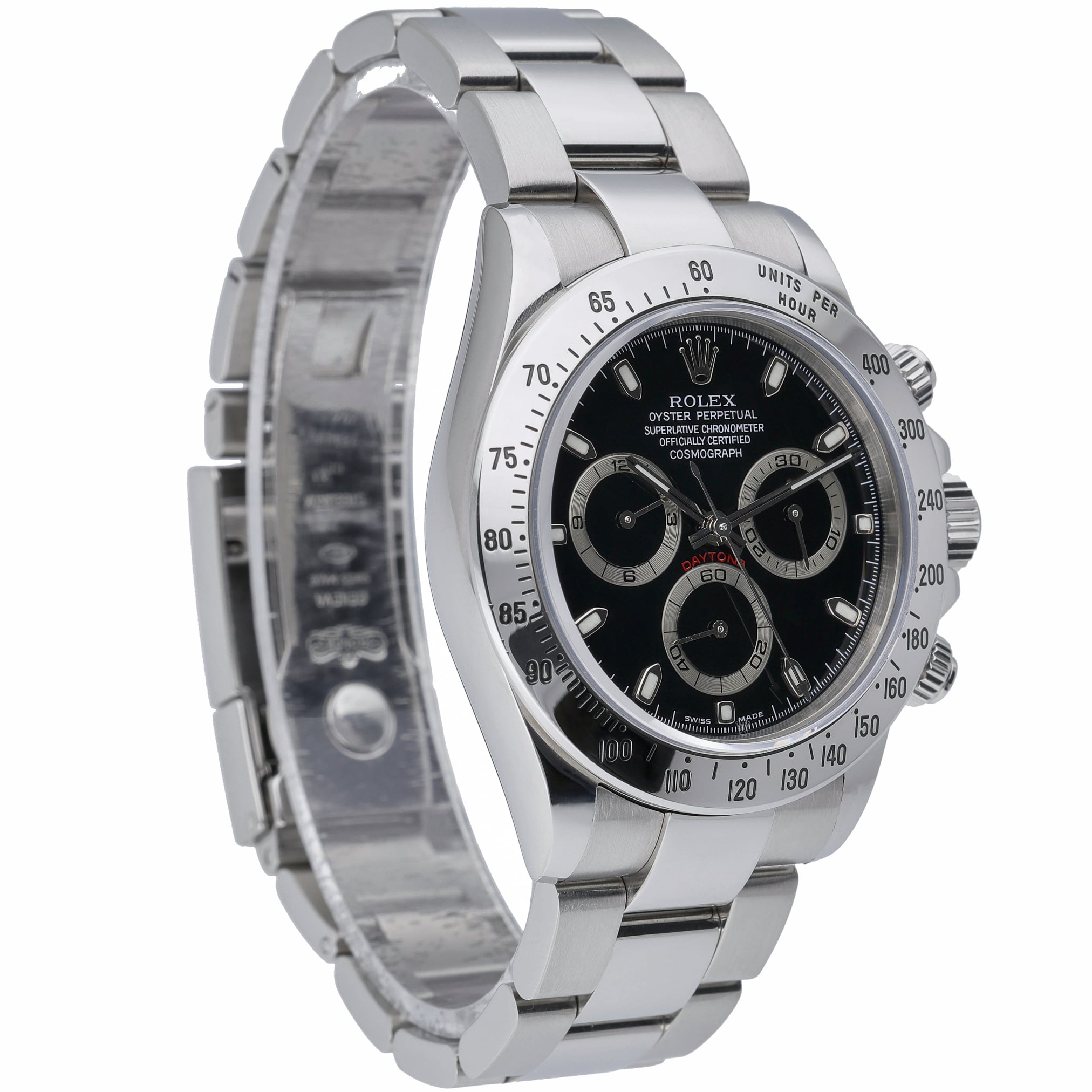 Rolex Daytona 116520 with black dial and oystersteel case - product image 4