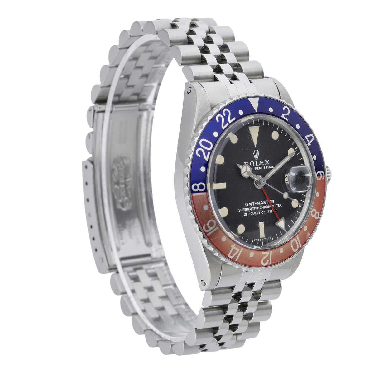Rolex GMT-Master 1675 with black dial and steel case - product image 4