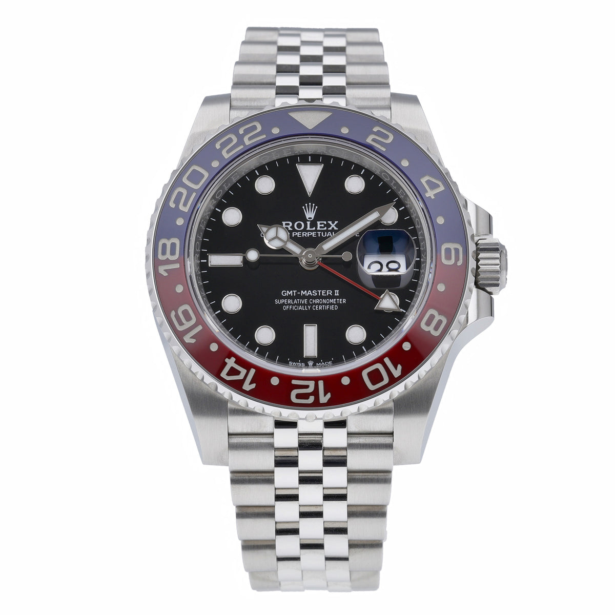 Rolex GMT-Master II 126710BLRO with black dial and oystersteel case - product image 3