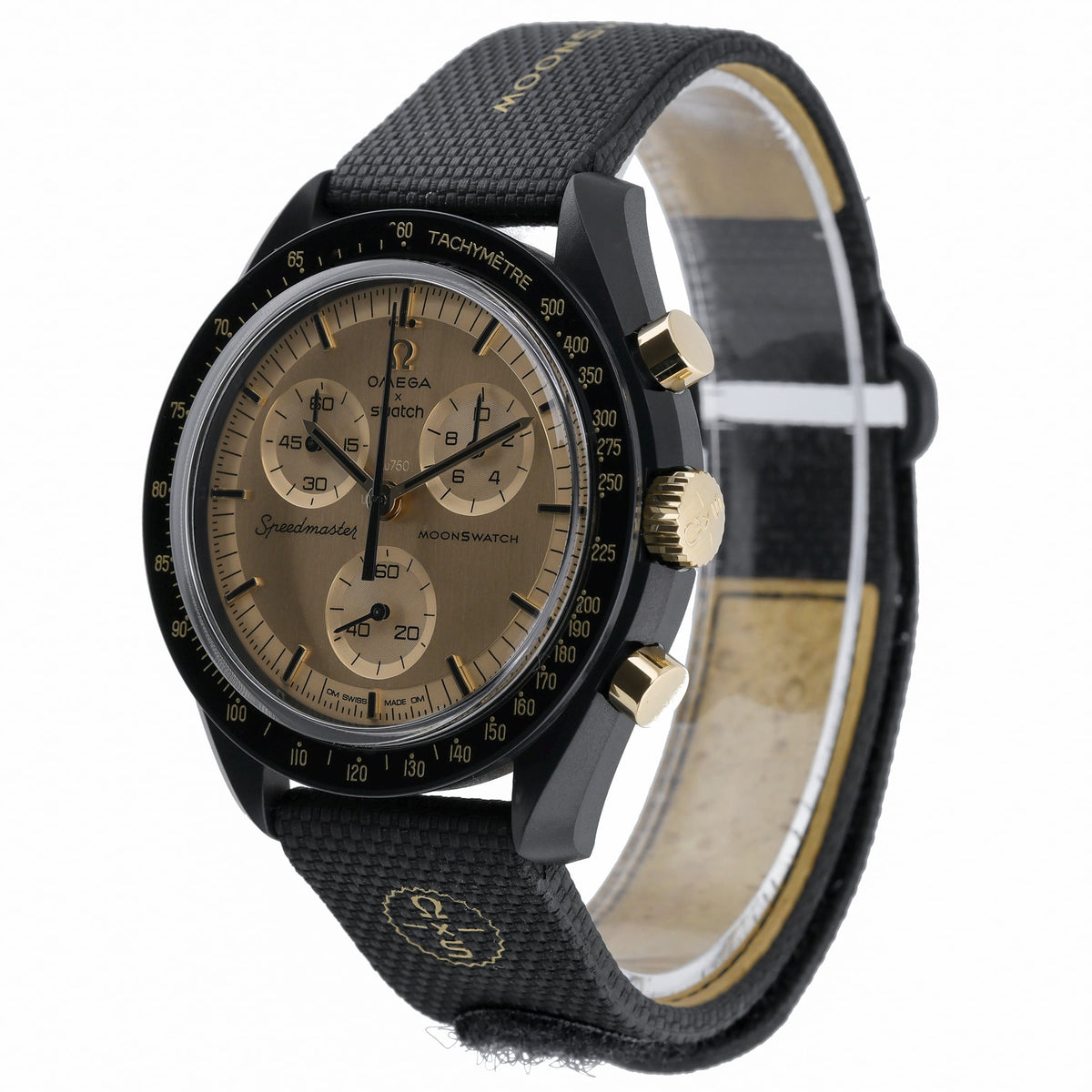 Swatch SSX01B700 with gold dial and ceramic case - product image 3