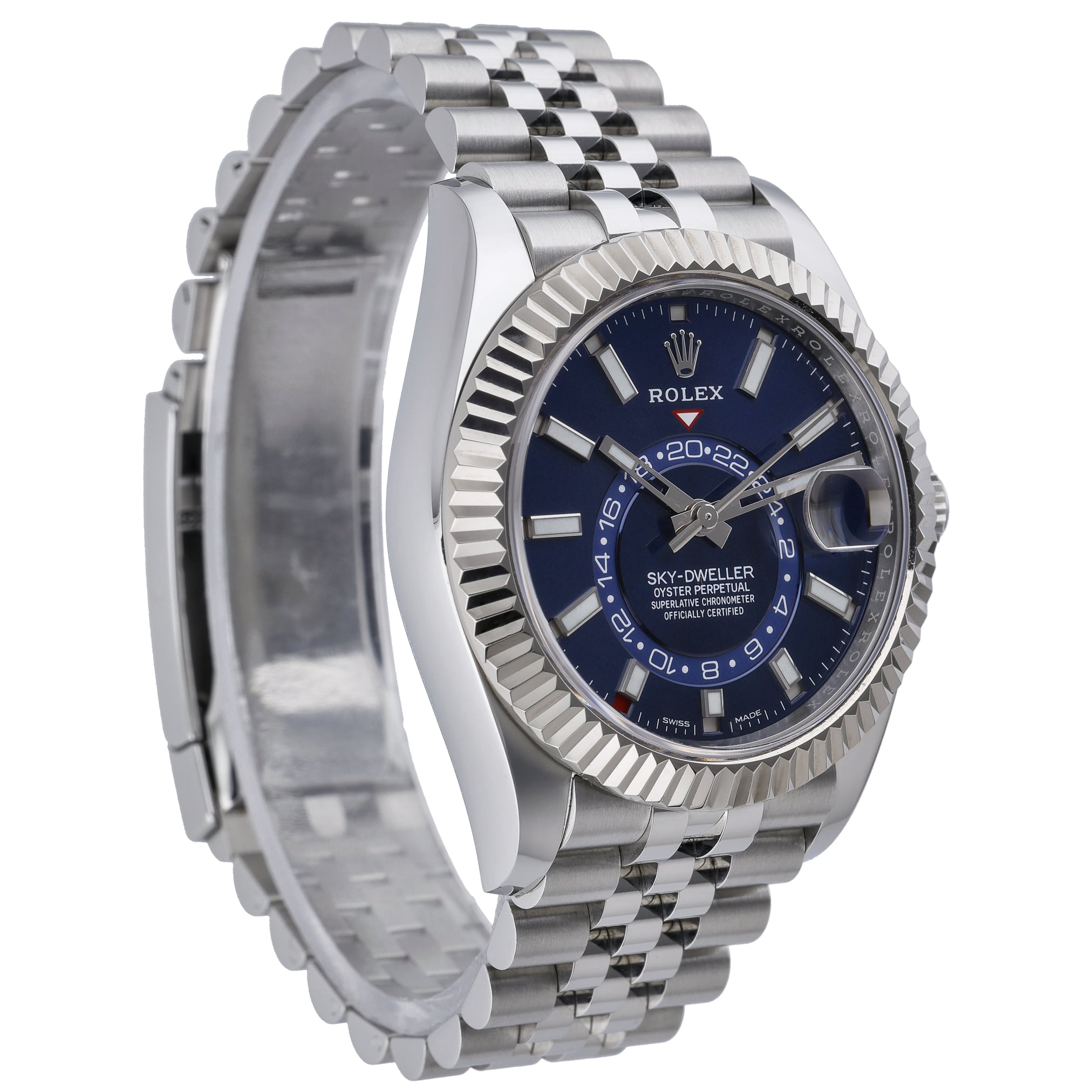 Rolex Sky-Dweller 326934 with blue dial and steel & white gold case - product image 4