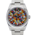 Rolex Rolex Oyster Perpetual 36 126000 with multicoloured jubilee motif dial and oystersteel case