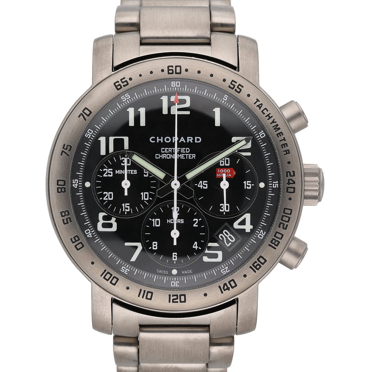 Chopard Mille Miglia 8915 with black dial and titanium case - product image 4