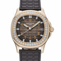 Patek Philippe Aquanaut 5068R-001 with brown dial and 18ct rose gold case
