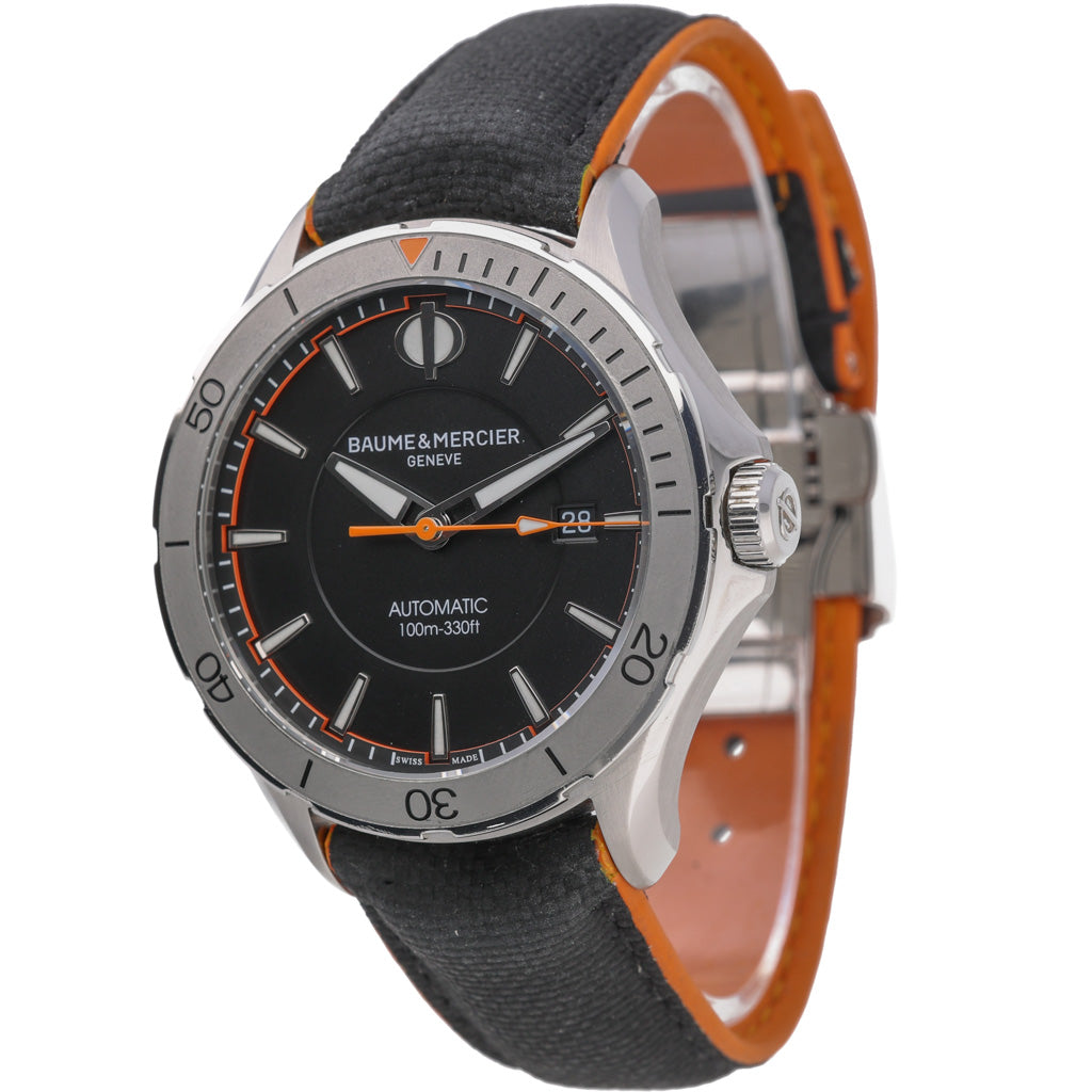 Baume & Mercier Clifton M0A10338 with black dial and steel case - product image 4