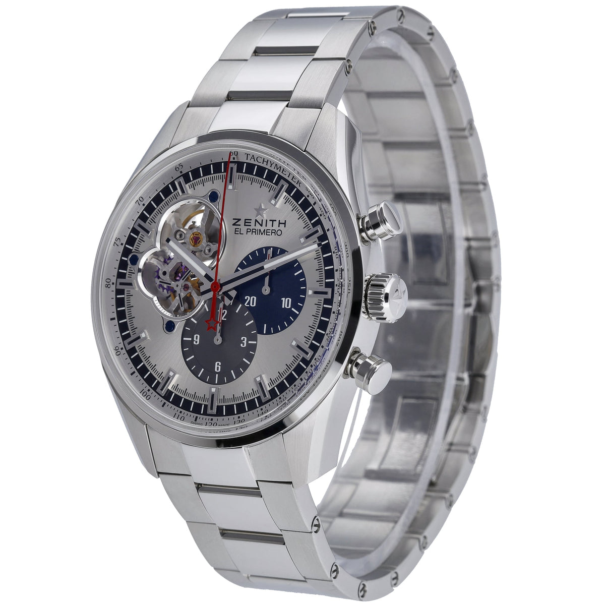 Zenith El Primero Chronomaster 03.2040.4061/69.M2040 with silver dial and steel case - product image 3