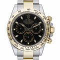 Rolex Daytona 116503 with black dial and steel & yellow gold case