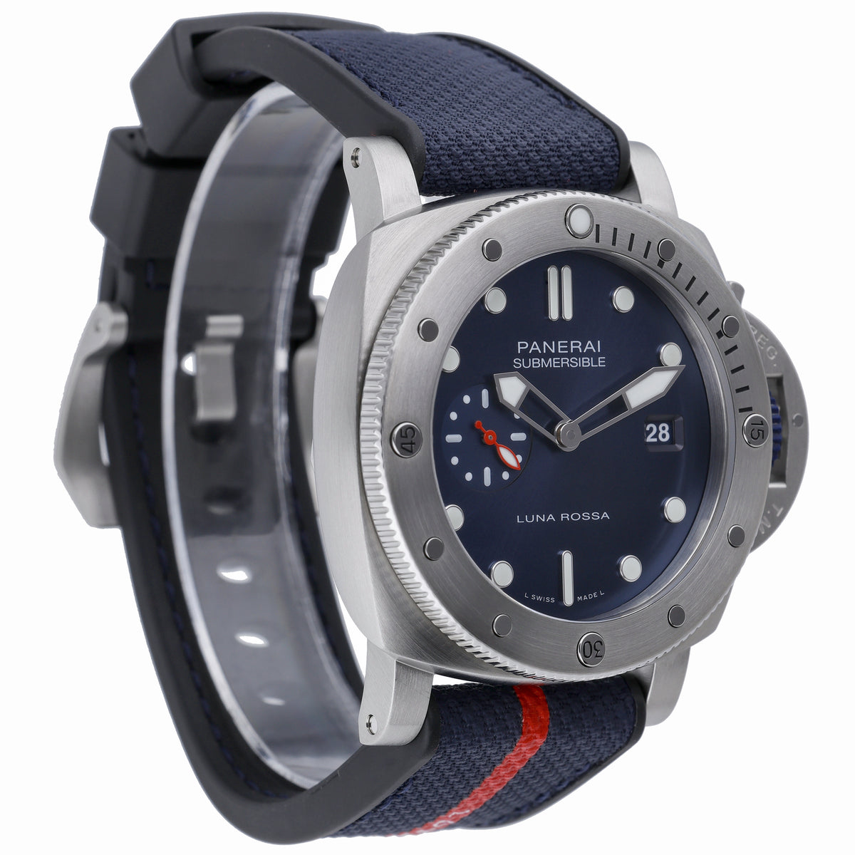 Panerai Luminor Submersible PAM 01391 with blue dial and steel case - product image 4