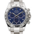 Rolex Daytona 116509 with blue dial and 18ct white gold case