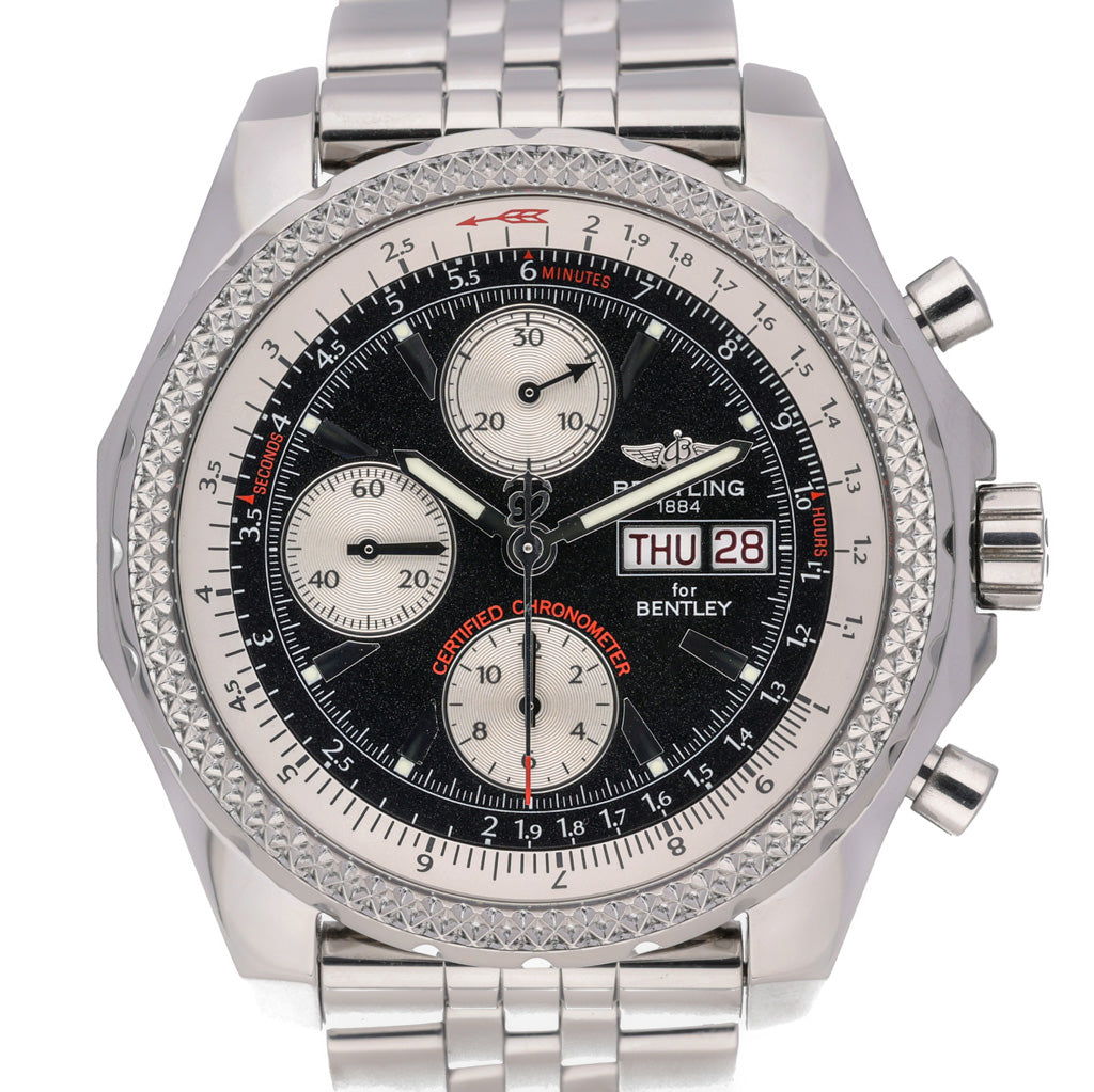 Breitling Bentley GT A13362 with black dial and steel case - product image 2