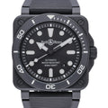 Bell & Ross BR-03 Diver Black Matte BR03A-D-BL-CE/SRB with black dial and ceramic case