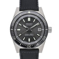 Seiko 1965 62MAS re-creation SJE093J1 with black dial and steel case