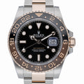 Rolex GMT-Master II 126711CHNR with black dial and steel & rose gold case