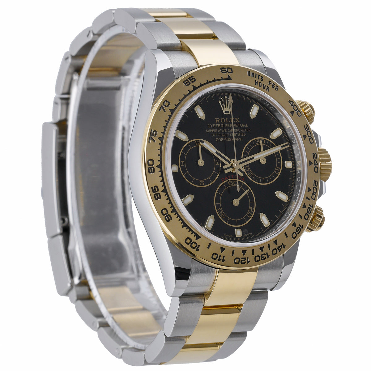 Rolex Daytona 116503 with black dial and steel & yellow gold case - product image 4