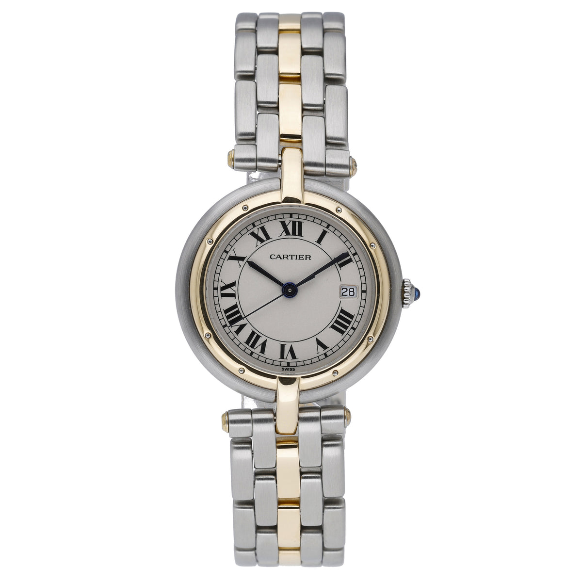 Cartier Panthere Cougar 183964 with cream dial and steel & yellow gold case - product image 2