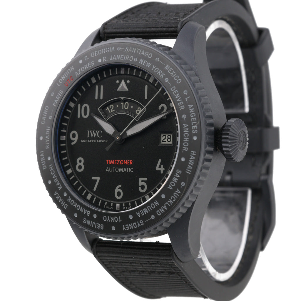 IWC Timezoner Top Gun Ceratanium image 3