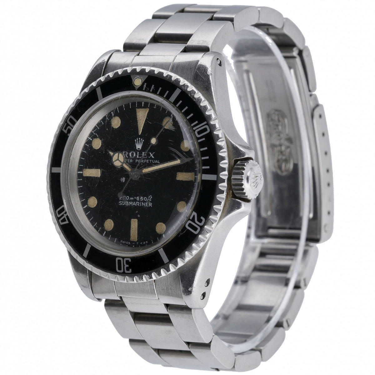 Rolex Submariner 5513 with black dial and steel case - product image 3